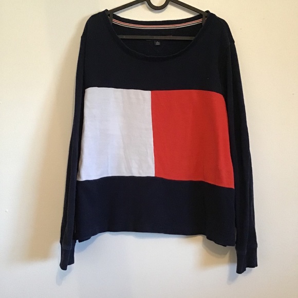 Tommy Hilfiger Vintage Cropped Crewneck - Picture 1 of 3